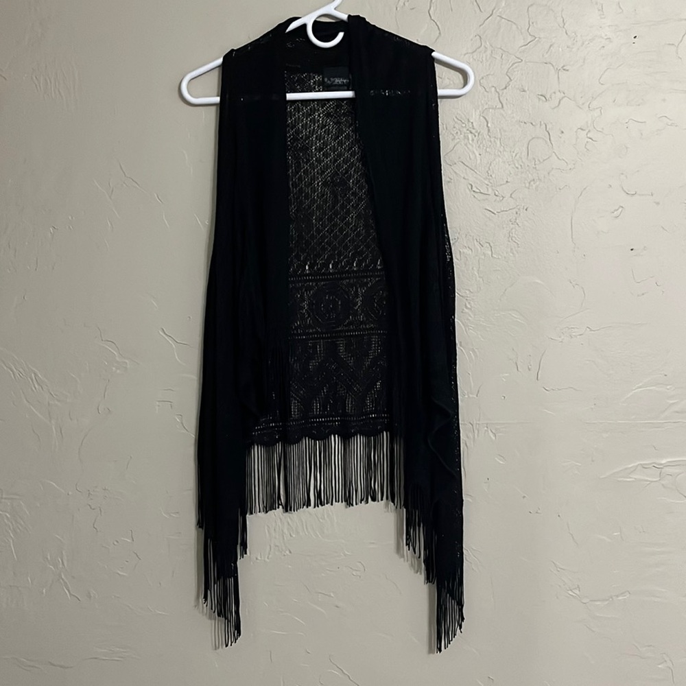 Daytrip vest with fringe